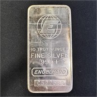 10 oz Fine Silver Bar - Engelhard