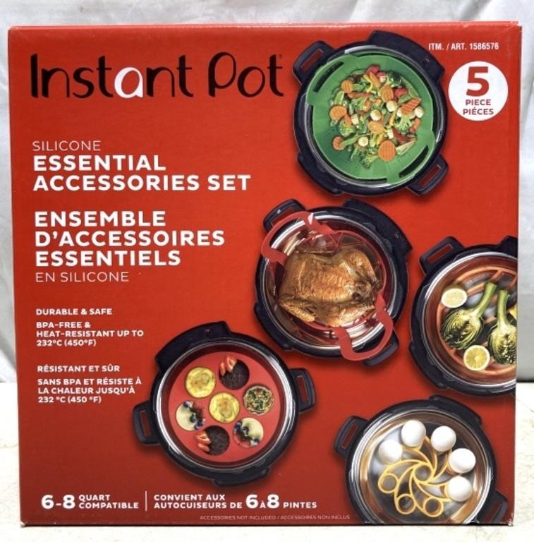 Instant Pot Silicone Essential Accessories Set 5