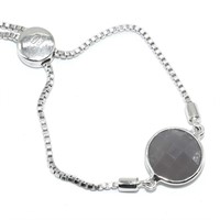 Silver Chalcedony(4.5ct) Bracelet