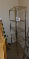 Wire Shelf Unit - 5 Shelves