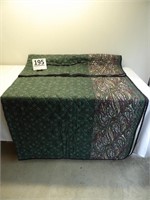 Green Comforter 80" x 84"