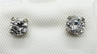 $1690 14K Diamond 0.58ct Earrings HK27-20