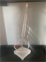 25” Lucite Acrylic Violin Sculpture