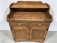 Vintage Ethan Allen Dry Sink Cabinet