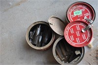 prince albert cans with misc items