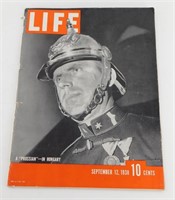 * Vintage 1938 Life Magazine featuring Adolf