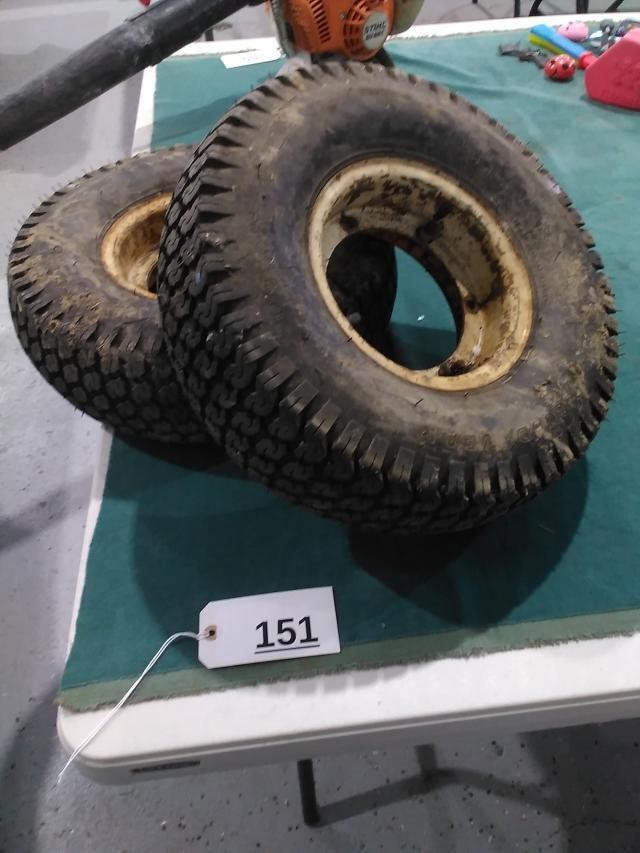 Lawnmower Tires and Rims