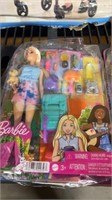 Barbie camping
