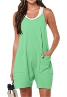 P4219  Fantaslook Summer Casual Jumpsuits with Poc