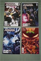 4 modern age comic books, Ultimate Power, Power Ra