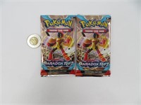 2 pack neufs de cartes Pokémon