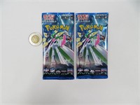 2 pack neufs de cartes Pokémon Japonaise