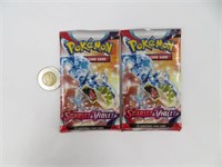 2 pack neufs de cartes Pokémon