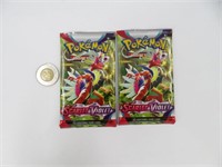 2 pack neufs de cartes Pokémon