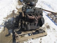 Ford 361 V8 Engine Out Of F600, Runs