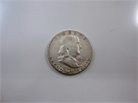 USA 1963 Franklin Half dollar argent valeur métal