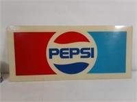 Affiche Pepsi 27x12po sign