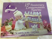 Precious Moments 15th anniversary commemorative