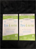 New TruEarth Eco Strips Laundry Detergent x2