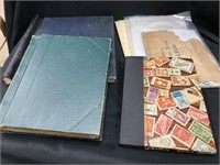 Assorted U.S. Postage Stamps and Albums