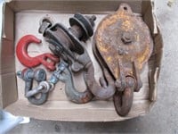 Pulley, Hooks, Shackles