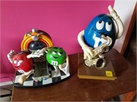 2 M&M COLLECTIBLE DISPENSERS