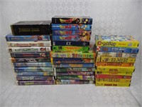 (34) VHS Kids Movie Lot