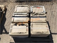 12 Boxes of NEW 11"x17" FloorTile-LBeige