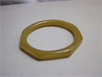 Vintage Octagon Bakelite Bracelet - Tested
