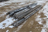 Approx (13) 14ft Galvanized Guard Rail Sections