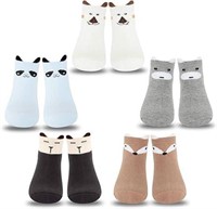 Girls Cute Cat Cotton Socks