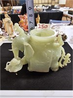 Chinese Jade Carving Elephant