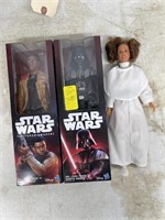 2 Star Wars Figures in Box & Star Wars Figure