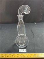 Unique Glass Decanter w/ Stopper