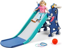 Indoor Slide for Toddlers 1-3, Foldable, Blue