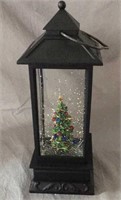 Vintage Holiday Tree Lantern