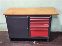 Nice Craftsman Workbench with Drawers