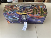 BN Rad Metal Toolbox Depicting Classic Muscle Cars