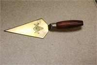 Vintage Masonic Spatula