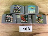 N64 Games lot of 5