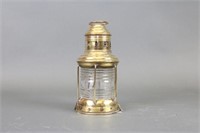 Solid brass boat lantern