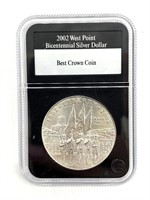 2002 West Point Bicentennial Silver Dollar