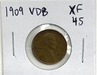 1909 VDB Lincoln Wheat Cent