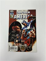 Autograph COA Captain America #42 Comics