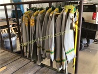 12 St. Mary of the Plains vintage band uniforms,