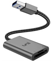 USB-A to SD/MicroSD Card Reader - Braided | UHS-I