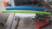 2 POOL NOODLES THAT CAN BE USED FOR A LOT OF