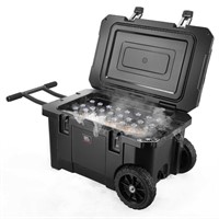 45 Qt Portable Cooler with Wheels