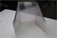 Clear Plexiglass Document / Advertising Stand
