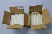 Candlelight Service / White 5" Wax Candles